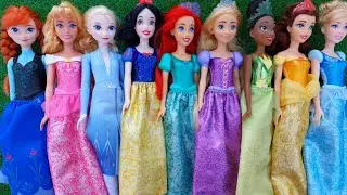 Disney Princess Doll Makeover ~ DIY Miniature Ideas for Barbie - Wig, Dress, Faceup, andMore! DIY