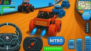 Monster Truck Stunt Racing 2025 | Extreme Mega Ramp Stunts | Android Gameplay