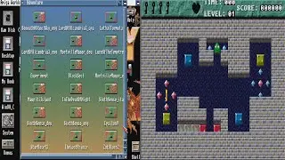AMIGA GAME BLOOG PUZZLE ATTRACT MODE AMIGA CD Amiga Classix 3 Classics 2001 Magnussoft BLOB & Mac PC