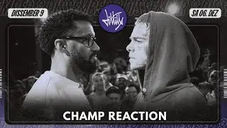 Champ Reaction auf TJ BEASTBOY vs SSYNIC | Rap Battle Dltlly (Bin gespannt aufs SSYNIC macht Auge)
