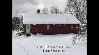 Walden Vermont Home on 1 Acre