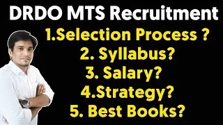 DRDO MTS Exam Strategy || How to Crack Exam ??