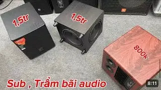 Sub , Trầm Bãi 30 , GD, Martin, JBL , Sub Bãi Giá Rẻ Cuối Năm Sub Bãi Mỹ, Anh, Đức LH:083.835.6665