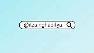 Search @Itzsinghaditya On Social Media 🔍🚀 #itzsinghaditya #adityasingh