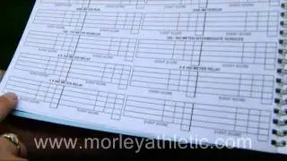 ACCUSCORE TRACK AND FIELD SCOREBOOK