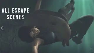 Lara Croft All Escape Scenes in Shadow of The Tomb Raider