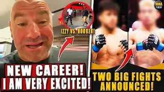 Dana White GETS A NEW JOB! Two BIG fights announced for UFC Seattle! Rampage vs. Evans&nbsp;2&nbsp;in&nbsp;boxing!
