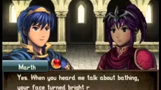 FE12 - Marth/MyUnit Support Conversations