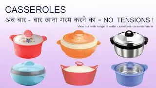 Top 6 Best Selling Multi Purpose Serving Casserole Set in India 2020