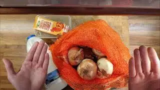 White Onion Soup &pound;0.21 per portion