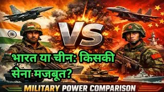 &ldquo;India vs China Military Power | Kaun Hai Zyada Taqatwar?&rdquo;