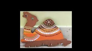 **How to make a creative camel key holder**