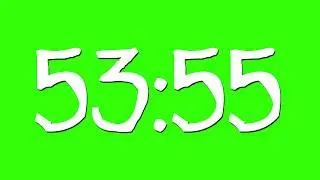 Greenscreen 60 minute Countdown 3 [FREE]