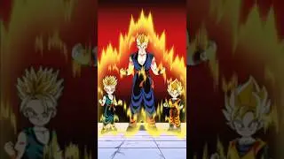 LR INT SSJ Gohan + SSJ Trunks & Goten Exchange Animation