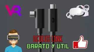OCULUS LINK BARATO CONEXI&Oacute;N CON CABLE DE QUEST 2 A TU PC A PRECIO DE RISA