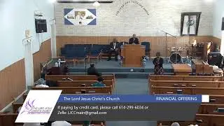 02/1/26 The Lord Jesus Christ's Church  Columbus, OH -Live-