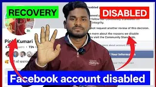 we've Disabled your facebook account 2026 Suspended your facebook account recovery Disabled facebook
