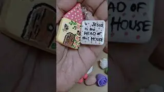 faith keychain#jesus #ceo #god #christian #handmade #viral#clay  #keychain #customisedgifts