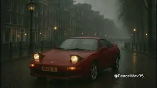 RAINSOUNDS#ToyotaMR2 #Amsterdam #RainyDrive #JDM #PopUpHeadlights