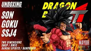 SON GOKU SS4 SUPER MASTER STAR PIECE (BWFC) BANDAI SPIRITS / BANPRESTO!! (Unboxing / Review)