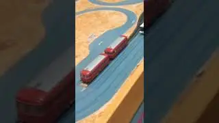 Modellbahn Modellanlage Auto  und Bus