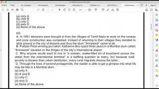 Odd Sentence Out - Live Class 3 - Contextually odd sentence for CAT, NMAT, SNAP, IPMAT and TISSNET