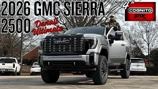 Изящный, но впечатляющий: GMC Sierra 2500 Denali Ultimate 2026 года | Лифт-комплект Cognito 4 дюй...