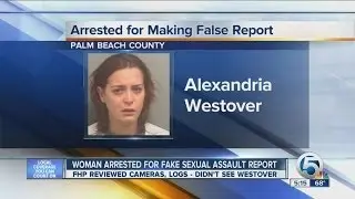 Woman arrested for fake sexual assault report