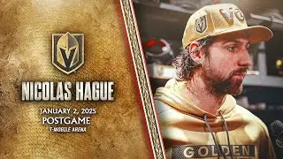 Nicolas Hague Postgame 1/2: Finishing The Game Strong