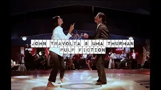 Epic dance scene  Vincent Vega & Mia Wallace || Pulp Fiction - John Travolta  Uma Thurman