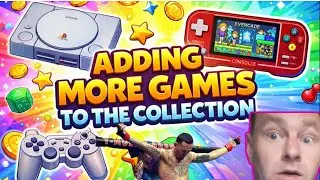 Buying More Games  -  PS1 & Evercade Plus Extras!