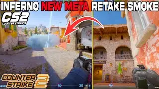 This *NEW A Retake Smoke Can Clutch Rounds CS2