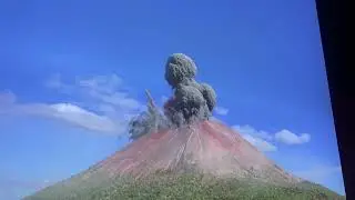 Mt Vesuvius Eruption at Pompeii exhibition in Canberra 2025