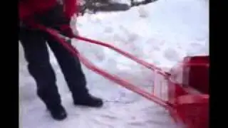 Как пользоваться снегоуплотнителем? (видеоруководство)