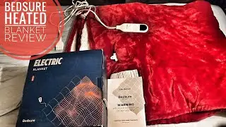 Bedsure Heated Blanket Review #bedsure #electricblanket #heatedblanket #blanket #heated #electric