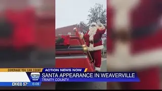 Santa makes appearance at Mountain Magic Christmas in downtown Weaverville