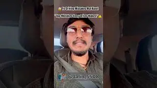 Driving mistakes to avoid⚠️😱 | Safe driving habits🚦✅@Jatin_5508 #ytstudio #automobile #roadsafety