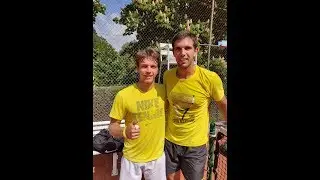 Training with Federico Delbonis / Geneva Open 2019