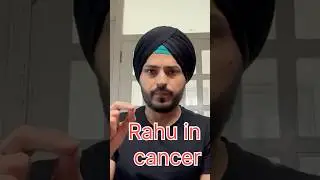 Rahu in cancer sign | rahu in 4th house #rahu #astrologeramangandhi #divineinspiration