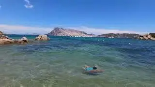 Sardegna Italy / San Teodoro / Grande Baia / Costa Smeralda / Resort / Isola Tavolara / Sardinia