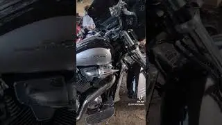 @b.t.bdailyhustle9153 Honda VTX 1800 tune up brake adjustment Chrome polishing stay tuned for more