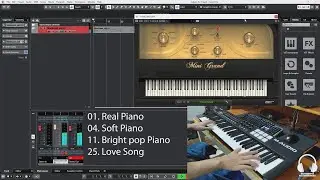 M-Audio Oxygen 61 MKIV + VST Mini Grand (It's Really Awesome!)