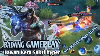 OFFLANE Badang Adu Jotos Sama Kera Sakti (SUN) | BADANG GAMEPLAY - MOBILE LEGENDS