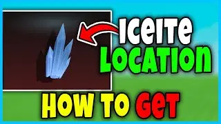 How to GET ICEITE FAST in THE FORGE - BEST SPOT for ICEITE LOCATION Roblox