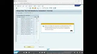 SAP FI C&oacute;mo proporcionar indicadores de impuestos en la Ayuda para entrada o definirlos como valores