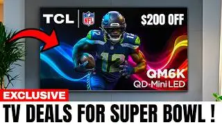 TOP 12 Super Bowl TV DEALS IN 2026! $2,200 OFF ON PREMIUM TV MODELS