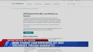 Student loan borrowers get debt discharged through bankruptcy