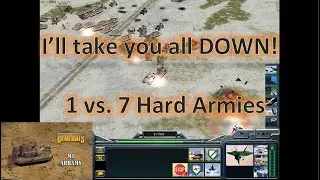 Zero Hour Reborn MOD | Assault General vs. 7 Hard Armies