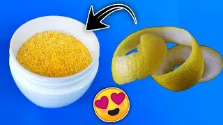 Lemon Peel Powder | How To Make Lemon Peel Powder At Home | Lemon Peel Powder Benefits