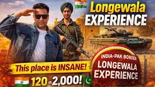 120 Indians thrashed 2000 Pakistani 💪🏻 | India Pakistan Border Jailselmer | Longewala war 1971